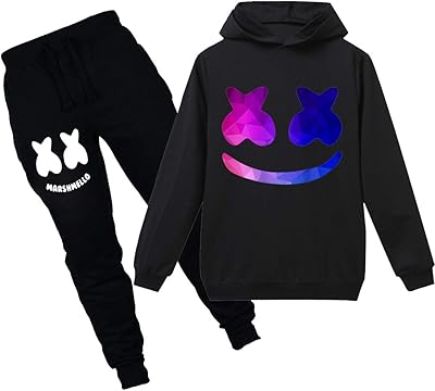 Survêtement pour enfants garçons, vêtements décontractés, ensemble marshmello, costume dj smile, survêtement pour adolescentes, sweat-shirt à manches longues, pantalon à capuche. Diaytar Côte d'Ivoire, leader dans le commerce en ligne en Côte d'Ivoire, permet aux clients de découvrir et d'acheter des produits de toutes sortes en ligne. Avec une sélection impressionnante de plus de 300 000 articles, cette boutique en ligne généraliste répond à tous les besoins, du quotidien aux produits plus spécifiques. Diaytar Côte d'Ivoire se distingue par sa fiabilité et son engagement envers la satisfaction client.