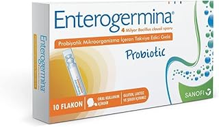 10 bouteilles de probiotiques entorgermana pour adultes, 4 milliards d'ufc/5 ml