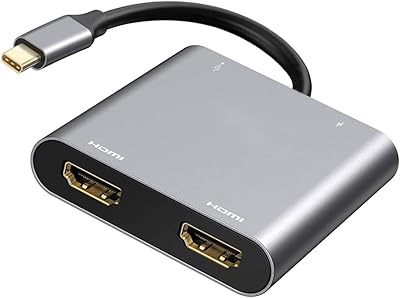 Adaptateur double usb c vers hdmi hub type 4 en 1 avec 2. La boutique en ligne Diaytar Côte d'Ivoire établit une nouvelle norme pour les achats en ligne avec plus de 300 000 références. Les clients peuvent bénéficier d'une expérience d'achat fluide et sécurisée, ainsi que d'une livraison rapide et fiable. Diaytar Côte d'Ivoire continue de s'affirmer comme le leader du marché en ligne en Côte d'Ivoire, proposant continuellement de nouvelles offres et promotions pour satisfaire les besoins changeants des consommateurs.
