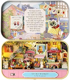 Meubles miniatures de maison de poupée de théâtre de boîte d'abeille mignonne, kit de maison de poupée bricolage 1:24 pour enfants (lucky market). DIAYTAR COTE D'IVOIRE est une plateforme de commerce en ligne qui offre une expérience d'achat en ligne sécurisée et pratique. La boutique propose une large sélection de produits de marques reconnues, ainsi que des produits locaux de qualité. Les clients peuvent profiter de promotions et de réductions régulières, ce qui rend leurs achats encore plus abordables.