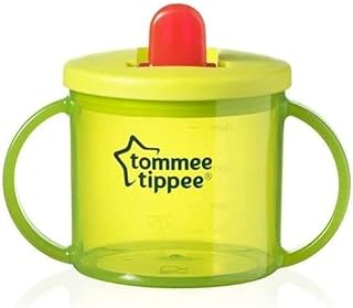 Tommee tippee essential first baby cup en couleurs assorties, paquet de 1
