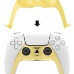 Manette ps5, accessoires ps5, accessoires ps5, décorations pour manette ps5 dualsense - jaune
