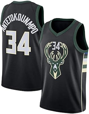 Maillot de basket-ball pour hommes milwaukee bucks #34 giannis antetokounmpo veste d'entraînement et d'entraînement à séchage rapide, taille l. DIAYTAR COTE D'IVOIRE, leader des boutiques en ligne en Côte d'Ivoire, propose une large sélection de produits allant de l'électronique à la mode, en passant par les produits d'entretien et les articles de maison. Les clients bénéficient d'une garantie de satisfaction et d'un service client de haute qualité, ce qui leur permet de faire leurs achats avec confiance. La boutique en ligne DIAYTAR COTE D'IVOIRE est donc l'endroit idéal pour faire vos achats en ligne.