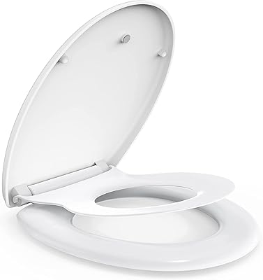 Mujiushi - abattant de toilettes à fermeture lente pour enfants, à montage simple pour les familles, couvercle et siège en plastique dur, couvercle en forme de o, blanc. En tant que boutique en ligne leader en Côte d'Ivoire, DIAYTAR COTE D'IVOIRE propose une grande variété de produits pour les clients, allant des produits alimentaires aux produits électroniques. Les clients peuvent profiter de prix compétitifs et de promotions régulières sur DIAYTAR COTE D'IVOIRE. Le site web est conçu pour être utilisateur et offre une expérience d'achat en ligne sécurisée.