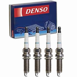 4 bougies d'allumage denso compatibles avec toyota corolla 1.8l l4 2009-2015