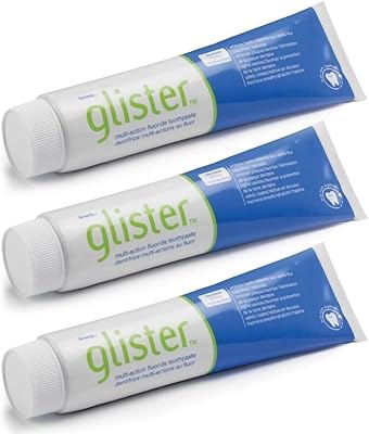 Dentifrice amway glister (paquet de 3), 65 g par paquet de 3