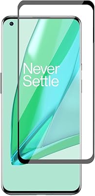 Hutrushi protecteur d'écran compatible avec oneplus 9 pro verre trempé colle