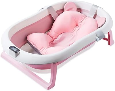 Sky-touch baignoire pliable pour bébé avec tapis de bain, coussin et thermomètre, baignoire portable pour bébé avec trou de vidange, lavabo de douche avec pied de support antidérapant pour garçon et fille de 0 à 6 ans (rose). DIAYTAR COTE D'IVOIRE est une boutique en ligne généraliste qui offre une expérience d'achat unique et personnalisée, avec une large sélection de produits et des services de haute qualité. La boutique est équipée d'un système de recommandation de produits, permettant aux clients de découvrir de nouveaux produits en fonction de leurs préférences. Elle est également reconnue pour sa politique de confidentialité et de sécurité des données.