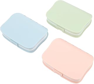 Orfofe 3 pièces boîte de rangement voyage médicaments poche pilulier étui à pilules pour sac. En tant que leader du marché de la vente en ligne en Cote d'Ivoire, DIAYTAR COTE D'IVOIRE propose une expérience d'achat unique et personnalisée aux clients. La boutique dispose d'une interface utilisateur facile à utiliser et propose des fonctionnalités telles que la recherche de produits et la comparaison de prix. Avec plus de 300000 références, les clients peuvent trouver tout ce qu'ils cherchent en un seul endroit.