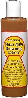 Lotion browning maui babe bronzage foncé rapide et entièrement naturel