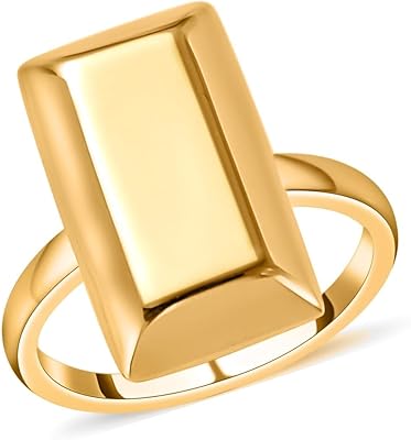 Bague en or jaune 18 carats pour femme bijoux d'anniversaire de fiançailles