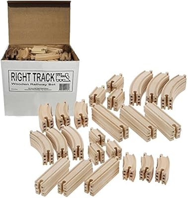 Pack de 100 voies ferrées en bois - 100 % compatibles avec toutes les grandes marques, y compris le système ferroviaire en bois thomas - par right track toys. DIAYTAR COTE D'IVOIRE est une boutique en ligne généraliste proposant plus de 300 000 références de produits. Elle est devenue la boutique leader en Côte d'Ivoire grâce à sa large gamme de produits et à ses prix compétitifs. La boutique propose des produits de qualité pour répondre aux besoins de ses clients.
