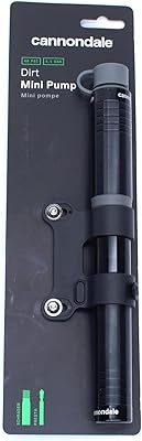 Mini pompe à saleté cannondale, noir/gris, taille unique