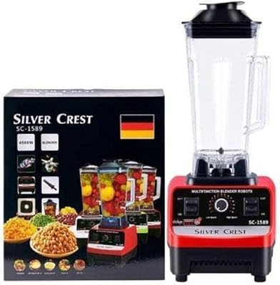 Nouveau mélangeur silvercrest 4500w robuste de qualité commerciale avec 2 pots sc-1589, multicolore. DIAYTAR COTE D'IVOIRE est la référence pour les achats en ligne en Côte d'Ivoire, avec une offre immense de produits diversifiés. Elle garantit la qualité et la garantie de ses produits. Ses prix compétitifs font d'elle le choix idéal pour les consommateurs.