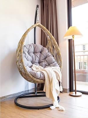 Balançoire nid d'oiseau en rotin pour patio extérieur yulan avec oreiller aléatoire (beige) 519. En Côte d'Ivoire, DIAYTAR COTE D'IVOIRE est la boutique en ligne qui compte avec plus de 300 000 références. Cette plateforme proposant tout type de produits, des cosmétiques aux produits culturels, est votre destination idéale pour tous vos besoins. Avec DIAYTAR COTE D'IVOIRE, achetez en toute confiance et sécurité.