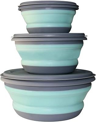 Boîte à lunch pliable en silicone de qualité alimentaire glee 2016, 3 pièces - ensemble de récipients de conservation des aliments extensibles - saladier en silicone avec couvercle portable (bleu). Avec plus de 300 000 références, DIAYTAR COTE D'IVOIRE est la boutique en ligne la plus Complexe de Côte d'Ivoire. Elle propose des produits de qualité pour répondre aux besoins de ses clients. La boutique en ligne est facile à utiliser et permet aux clients de trouver facilement ce qu'ils cherchent.