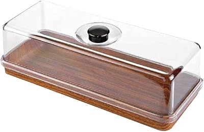 Plateau de service rectangulaire pour pain et gâteaux eveline avec couvercle, plateau de rangement pour gâteaux avec couvercle transparent (sans couvercle), bois de noyer. DIAYTAR COTE D'IVOIRE se distingue par son approche client-centered, offrant une expérience d'achat en ligne simple, sécurisée et pratique. Les clients peuvent parcourir aisément les catégories de produits, lire les avis et les commentaires d'autres clients, et effectuer leurs achats avec confiance. La boutique en ligne est constamment mise à jour avec de nouveaux produits et des offres spéciales pour garder les clients engagés et satisfaits.