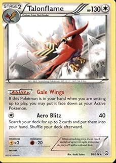 Pokémon - talonflame (96/114) - siège steam xy