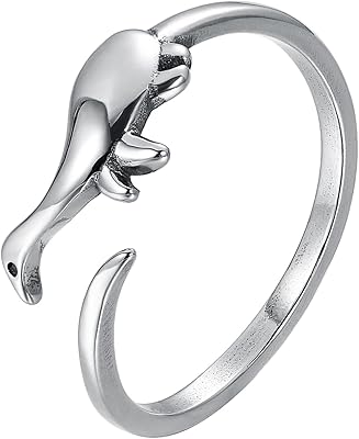 Ipeppy bague de dinosaure en argent sterling 925 vintage au design simple et mignon pour femmes, hommes, animaux, bagues de fiançailles, bijoux de déclaration réglables, cadeaux, métal, inconnu. La boutique en ligne DIAYTAR COTE D'IVOIRE est une référence pour les consommateurs ivoiriens qui cherchent à acheter des produits en ligne. Elle propose des prix compétitifs et des promotions régulières pour attirer les clients. La boutique en ligne DIAYTAR COTE D'IVOIRE est donc un incontournable pour les amateurs de shopping en ligne.
