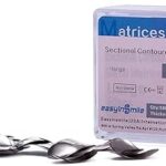 50pcs matrice métallique circonférentielle rechargeable de 50 μm (grande taille)