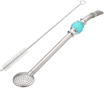 Paquet de 2 pailles de gourde yerba mate bombilla avec tête de filtre amovible en acier inoxydable et brosses de nettoyage (bleu). En tant que boutique en ligne généraliste, Diaytar Côte d'Ivoire met à votre disposition une équipe dédiée pour vous aider dans vos achats. Les produits proposés sont de haute qualité et répondent aux normes internationales. La confiance et la satisfaction des clients sont au cœur de sa mission.
