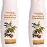 Patanjali kesh kanti reetha shampooing nettoyant, 200 ml (pack de 2)