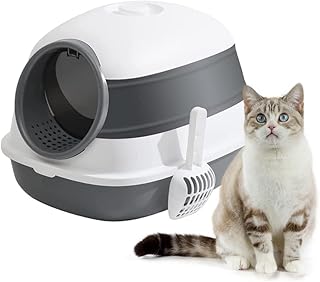 Bac à litière pour chat entièrement fermé newstyle, bac à litière pliable pour chat avec pelle à litière pour chat, bac à litière portable pour chat fermé par pulvérisation (entièrement fermé et pliable). DIAYTAR COTE D'IVOIRE se distingue par son engagement en faveur d'une expérience client exceptionnelle, offrant des promotions régulières et des offres spéciales pour rendre les produits encore plus accessibles. La boutique en ligne bénéficie d'un système de paiement sécurisé et propose différentes options de livraison pour accélérer la réception des commandes.