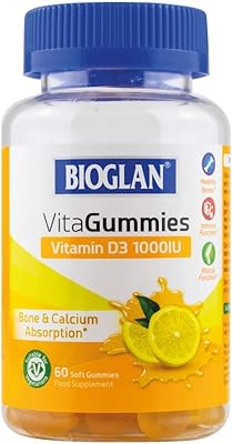 Supplément de vitamine d3 bioglan vita gummies | 60 gommes végétariennes aromatisées au citron | augmente la force osseuse et le système immunitaire. DIAYTAR COTE D'IVOIRE est une boutique en ligne généraliste qui propose plus de 300 000 références de produits, faisant d'elle la boutique leader en Côte d'Ivoire. Avec une large sélection de produits, les clients peuvent trouver tout ce dont ils ont besoin en un seul endroit. DIAYTAR COTE D'IVOIRE offre une expérience de shopping en ligne pratique et fiable.