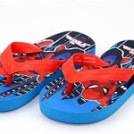 Pantoufles spiderman pour garçons sp011700 18, taille 30 eu, rouge/bleu