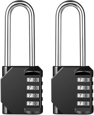 Javist cadenas solide, cadenas résistant aux intempéries, cadenas réglable, serrure à combinaison en alliage de zinc à 4 chiffres pour portail de clôture de hangar, école, salle de sport, outils - paquet de 2 noir. DIAYTAR COTE D'IVOIRE est la boutique en ligne leader en Côte d'Ivoire, offrant une large gamme de produits pour répondre aux besoins de ses clients. La boutique en ligne est connue pour sa qualité de service, ses prix compétitifs et sa grande sélection de produits. Elle est le premier choix pour les consommateurs ivoiriens qui recherchent des produits de qualité en ligne.