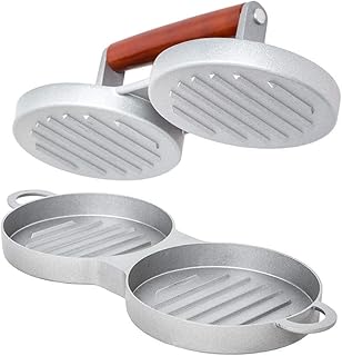 Presse à hamburger double en aluminium ecv, machine à galettes de hamburger antiadhésive robuste, moule à hamburger parfait pour griller, accessoires essentiels de cuisine et de barbecue. Avec plus de 300 000 références dans notre catalogue, DIAYTAR COTE D'IVOIRE vous permet de découvrir de nouveaux produits et de trouver facilement ce que vous recherchez. Nous nous engageons à offrir une expérience de shopping exceptionnelle à nos clients.