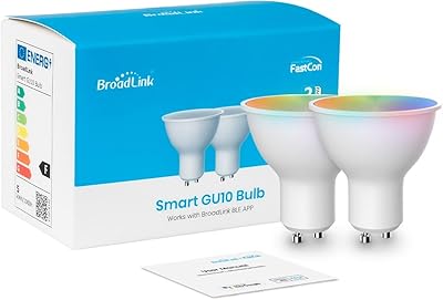 Ampoule bluetooth intelligente broadlink lb4gu10, changement de couleur avec synchronisation musicale, gu10/4,5 w/350 lumens, prend en charge fastcon et ple, fonctionne avec alexa et google home. Avec plus de 300000 références, DIAYTAR COTE D'IVOIRE est la boutique en ligne la plus fournie de Côte d'Ivoire. Les clients peuvent trouver des produits de toutes les catégories, des marques locales et internationales. La boutique propose également des promotions et des réductions régulières pour satisfaire les besoins de tous les clients.