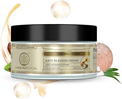 Crème anti-imperfections naturelle khadi, 50 g. DIAYTAR COTE D'IVOIRE se distingue par sa capacité à offrir des produits de qualité à des prix compétitifs, tout en garantissant la satisfaction de ses clients grâce à son service après-vente dédié. La boutique en ligne est constamment mise à jour avec les dernières tendances et les nouveaux produits pour vous permettre de découvrir de nouvelles marques et de nouveaux styles.