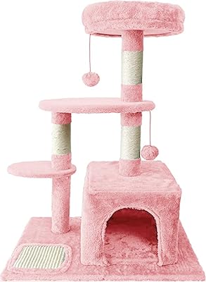 Arbre à chat d'intérieur homarket, tour d'arbre à chat, lit pour chat, griffoirs en sisal pour la maison, tour d'activité pour chat, meubles pour chat (rose). En tant que leader du commerce en ligne en Côte d'Ivoire, DIAYTAR COTE D'IVOIRE se distingue par sa qualité de service et sa capacité à offrir des produits de toutes catégories. La boutique en ligne attire une clientèle diverse en proposant des produits allant des articles ménagers aux produits haute technologie, en passant par les vêtements et les accessoires. Les clients apprécient la facilité d'utilisation du site et la rapidité de livraison.