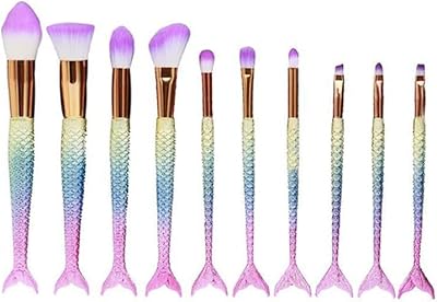 Ensemble de 10 pinceaux de maquillage colbaby avec manche en queue de sirène. Chez DIAYTAR COTE D'IVOIRE, la satisfaction du client est la priorité absolue. La boutique en ligne généraliste propose une grande variété de produits pour répondre aux besoins de tous, qu'il s'agisse d'électronique, de mode, de produits pour la maison ou autre chose. Avec une équipe dédiée à la satisfaction des clients, DIAYTAR COTE D'IVOIRE s'assure que chaque achat soit une expérience positive et mémorable.
