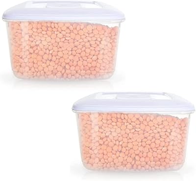 St ellen grands récipients de stockage de nourriture sèche de 10 litres hermétiques et réutilisables. Avec DIAYTAR COTE D'IVOIRE, les clients peuvent profiter d'une expérience d'achat en ligne sécurisée et pratique, avec des moyens de paiement variés et des options de livraison flexibles. La boutique en ligne propose également des promotions et des réductions régulières, ce qui permet aux clients de faire des économies. Les clients peuvent également profiter d'un service client personnalisé.