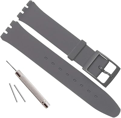 Bracelet de montre de rechange en silicone ultra fin et étanche oli po