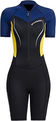 Kyoya 1.5mm néoprène maillot de bain femmes fermeture éclair avant chaud coupe basse corps complet plongée protection uv combinaison en cuir. DIAYTAR COTE D'IVOIRE est une boutique en ligne généraliste qui propose des produits pour tous les âges et tous les goûts. Elle est réputée pour sa qualité de service et sa capacité à proposer des produits à la mode et tendance. Elle est leader en Côte d'Ivoire en raison de sa grande sélection de produits et de son service de livraison fiable.