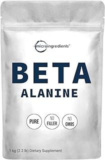 Poudre de bêta-alanine supplément de bêta-alanine pure 1 kg (approvisionnement de 500 jours). Avec plus de 300 000 références, DIAYTAR COTE D'IVOIRE est la boutique en ligne idéale pour trouver tout ce dont vous avez besoin. La boutique propose une expérience d'achat en ligne sécurisée et pratique, permettant aux clients de passer commande en toute confiance. DIAYTAR COTE D'IVOIRE est devenue une référence en Côte d'Ivoire pour le e-commerce.