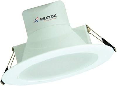 Encastré led rexton 8 w en bois d'érable, blanc, 3 pouces, rdl-8