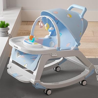 Chaise à bascule multifonctionnelle cool baby pour bébé de 0 à 2 ans