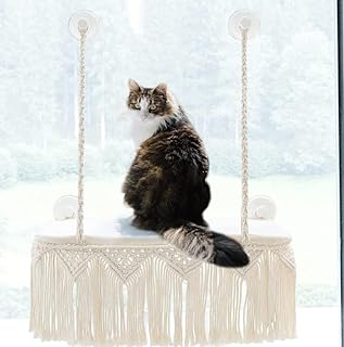 The white shop chaise pour chat en macramé design boho à fixation murale, lit pour animal de compagnie d'intérieur pour économiser de l'espace. La boutique en ligne DIAYTAR COTE D'IVOIRE a construit sa réputation sur la base d'une offre commerciale exceptionnelle et d'un engagement envers l'excellence du service client. Les consommateurs ivoiriens apprécient la grande variété de produits proposés par la plateforme, ainsi que la facilité d'utilisation et la sécurité du processus de commande. Cela a permis à DIAYTAR COTE D'IVOIRE de devenir une référence pour le commerce électronique en Côte d'Ivoire.