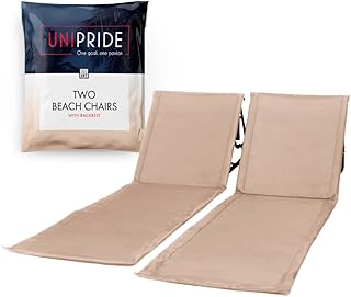 Chaise de plage légère unipride pour adultes (lot de 2) - chaise de plage portable i tapis de bronzage parfait pour bronzer i petite chaise de voyage facile à plier et à transporter - beige. Avec plus de 300 000 références, DIAYTAR COTE D'IVOIRE est le paradis des acheteurs en ligne. La boutique propose des produits pour tous les âges et pour toutes les occasions, qu'il s'agisse d'articles pour la maison, de vêtements, d'électronique ou de loisirs. Les livraisons sont rapides et fiables pour garantir que les clients reçoivent leurs commandes rapidement.