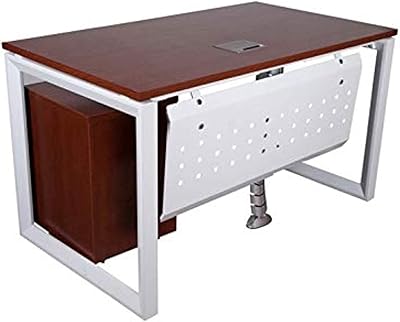Station de travail moderne mahmayee de form 136-12 apple cherry - mélamine