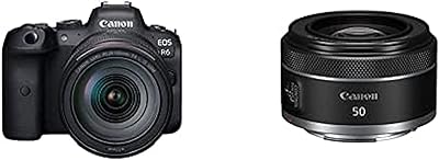 Canon eos r6 avec appareil photo sans miroir rf 24-105 mm f/4l + kit d'objectif rf 50 mm 1.8 stm. Avec plus de 300 000 références, DIAYTAR COTE D'IVOIRE est la boutique en ligne idéale pour trouver tout ce dont vous avez besoin. Elle propose des produits de haute qualité à des prix compétitifs, ce qui en fait une destination de shopping en ligne incontournable. Les clients peuvent profiter d'une expérience d'achat en ligne sécurisée et fiable.