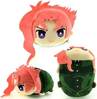 Oreiller en peluche douce ebro gojos bizarres adventures (kakyoin noriaki 20x14x12cm)