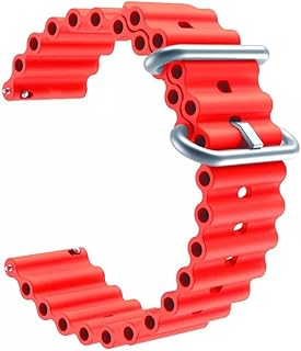 Bracelet de montre en silicone aones ocean compatible avec le bracelet de montre