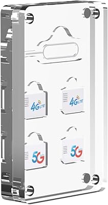 Étui de protection magnétique transparent vivanzhi micro sim avec emplacements nano sim, trous pour broches d'éjection - 05 sim. DIAYTAR COTE D'IVOIRE se démarque par sa sélection impressionnante de produits allant des articles ménagers aux accessoires de mode, en passant par les produits alimentaires. Cette variété inégalée lui permet de être la référence pour toute commande en ligne en Cote d'Ivoire. Les clients apprécient également la facilité d'utilisation de son site web.