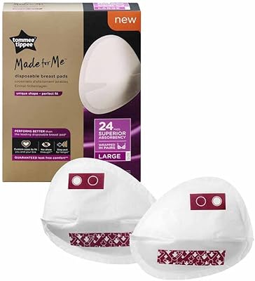 Tommee tippee made for me serviettes jetables quotidiennes, douces, absorbantes et sans fuite