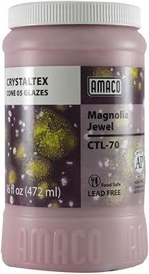 Laisse pour chien amaco crystaltex en céramique et sculpture magnolia jewel
